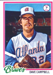 1978 Topps Baseball Cards      402     Dave Campbell
